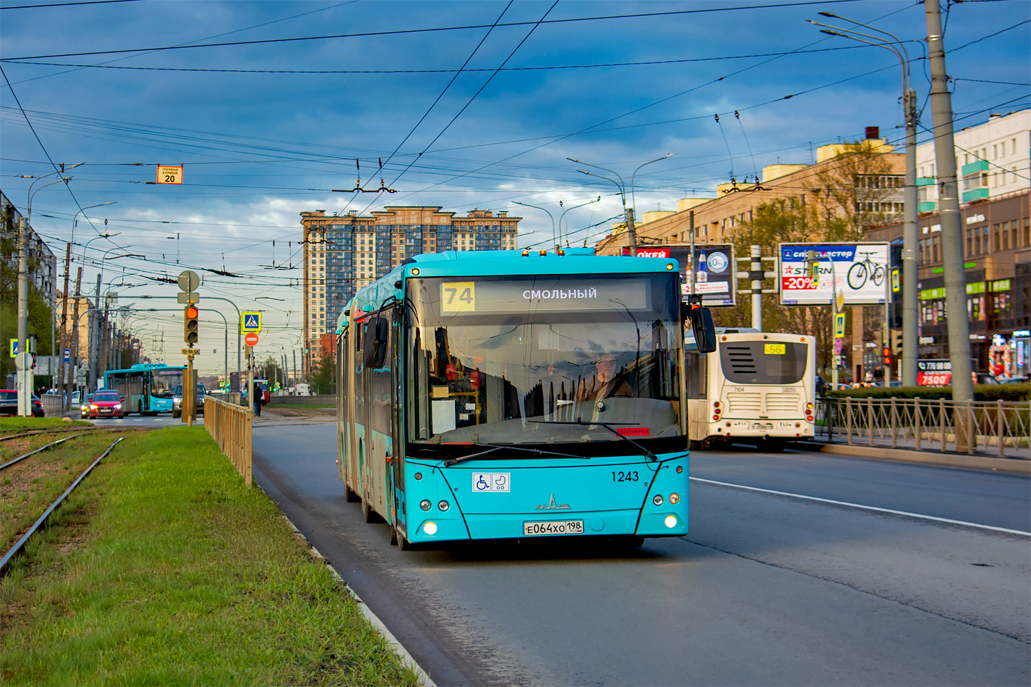 Saint Petersburg, MAZ-216.066 # 1243