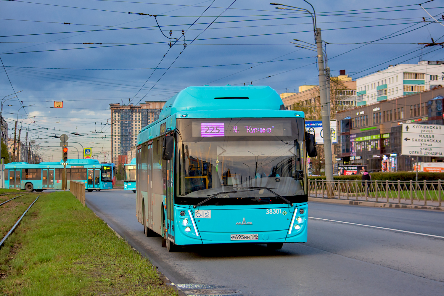 Saint Petersburg, MAZ-203.948 # 38301