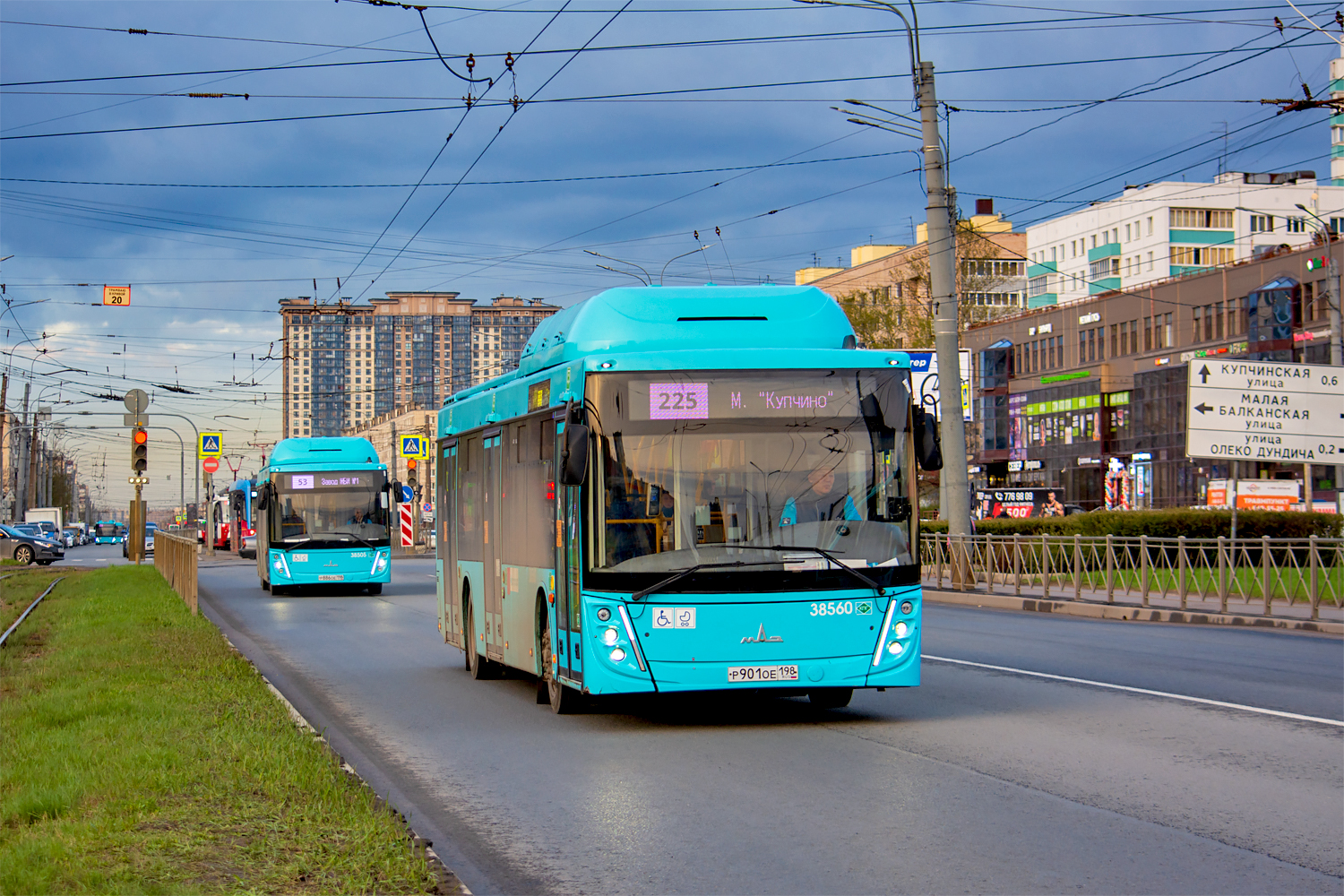 Saint Petersburg, MAZ-203.948 # 38560