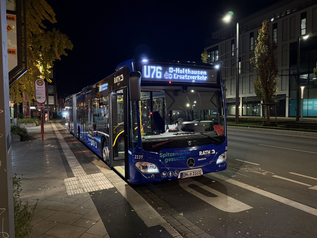 Düren, Mercedes-Benz Citaro C2 G # 2331