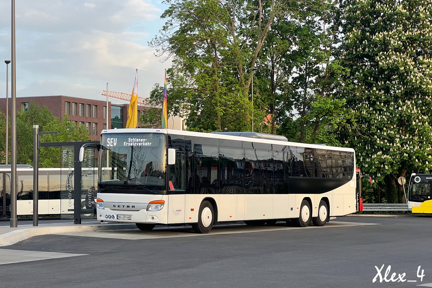 Donauwörth, Setra S418LE business # NÖ-SR 448