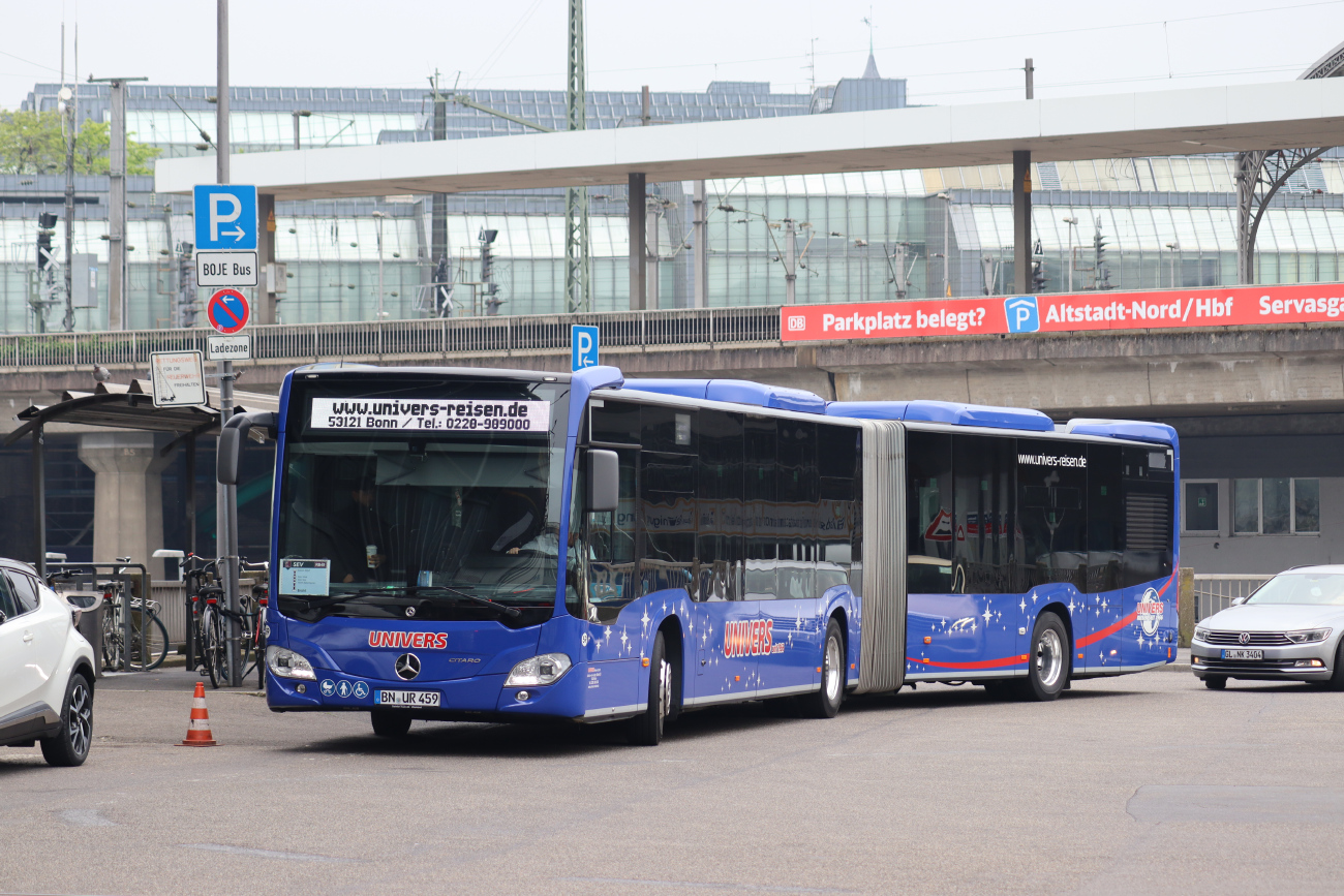 Bonn, Mercedes-Benz Citaro C2 GÜ # 59; Cologne — Rail Replacement "Linke Rheinstrecke" 05/2025