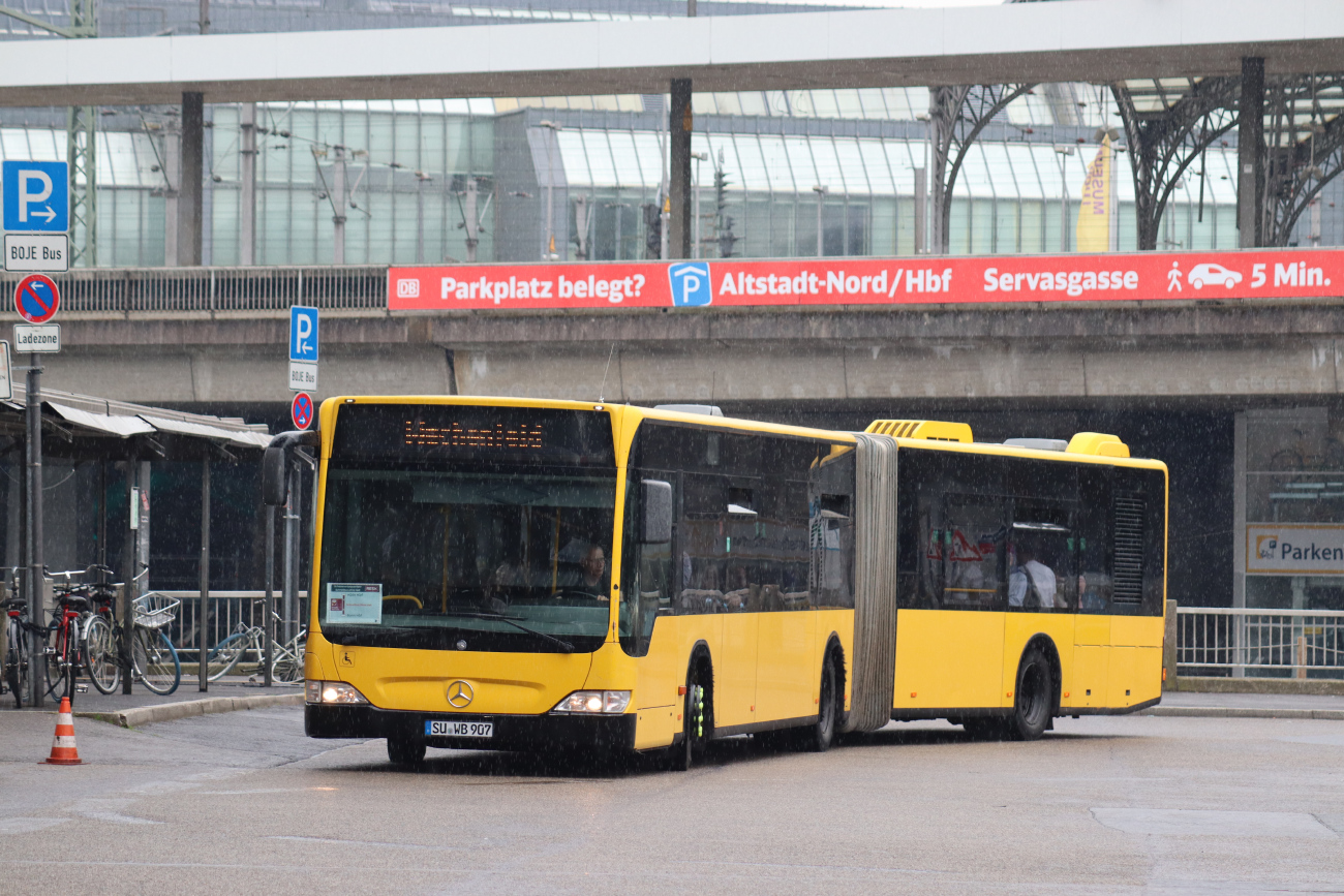 Bonn, Mercedes-Benz O530 Citaro Facelift G # SU-WB 907; Cologne — Rail Replacement "Linke Rheinstrecke" 05/2025