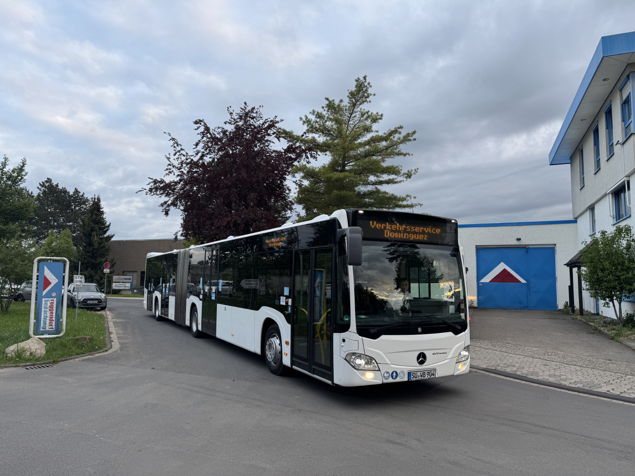 Bonn, Mercedes-Benz Citaro C2 G # SU-WB 904; Cologne — Rail Replacement "Linke Rheinstrecke" 05/2025