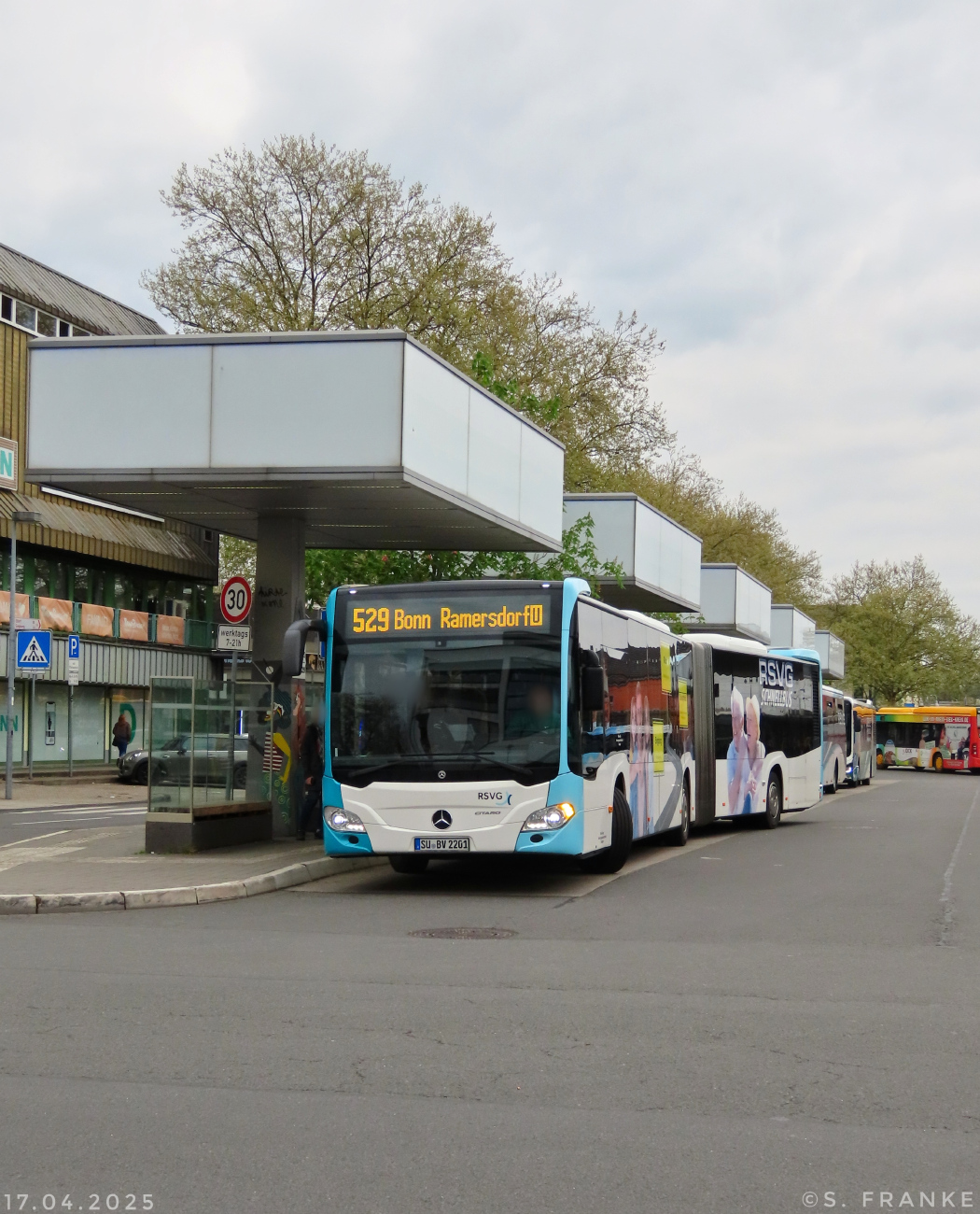 Siegburg, Mercedes-Benz Citaro C2 G Hybrid # 2201