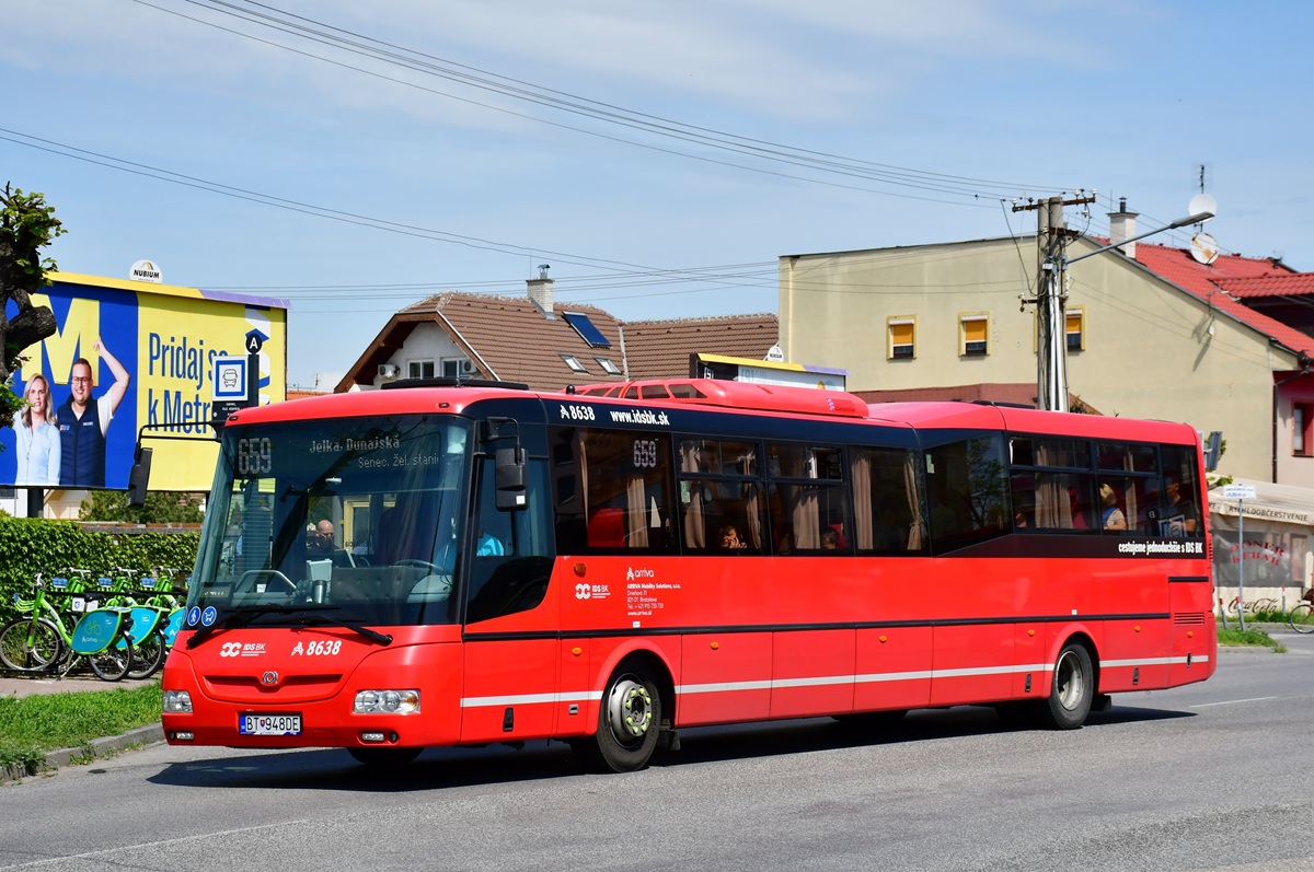 Bratislava, SOR CN 12.3 # 8638