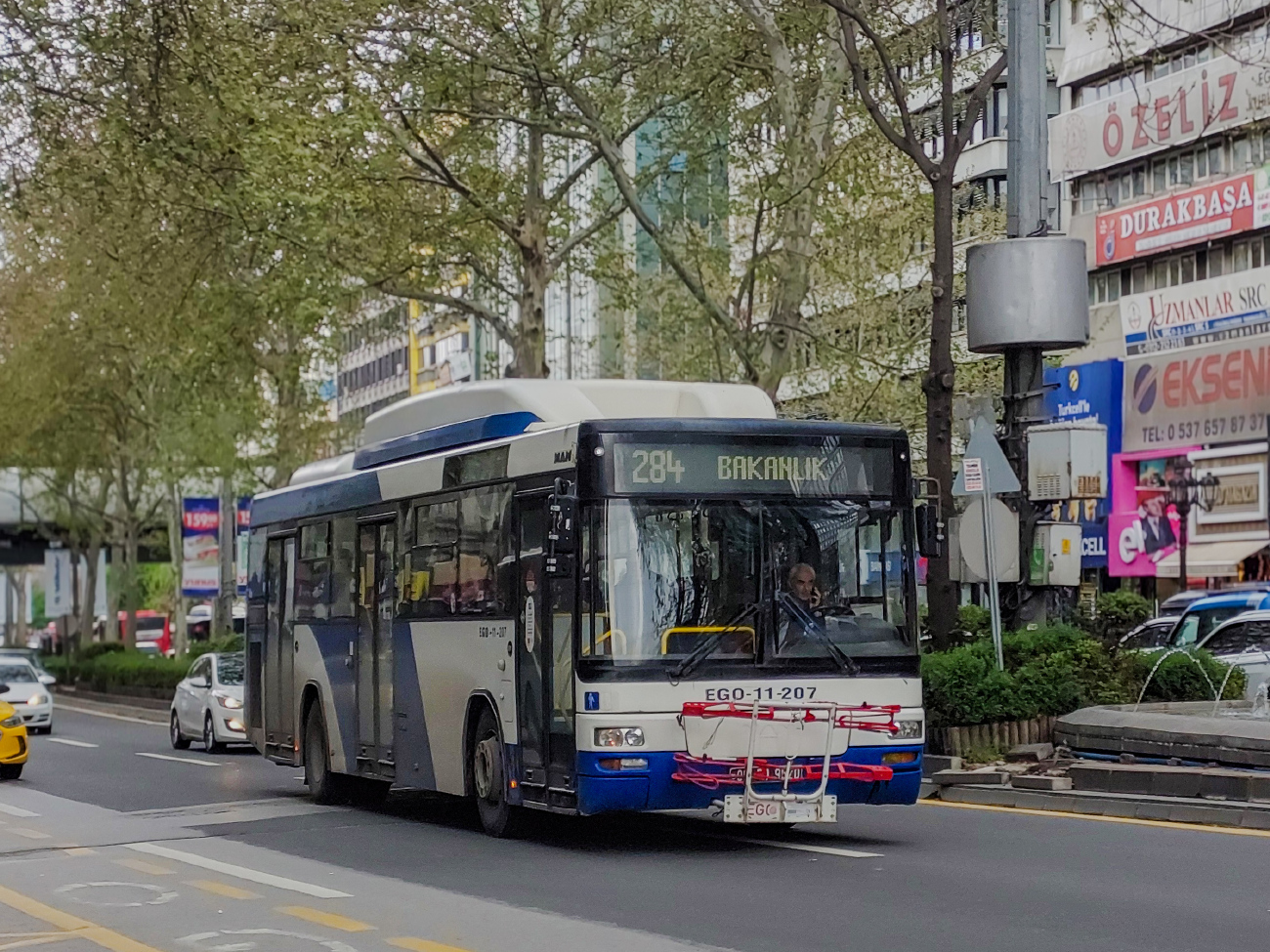 Ankara, MAN A74 Lion's Classic SL313 CNG # 11-207