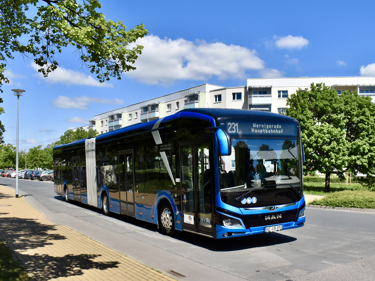 Wernigerode, MAN 18E Lion's City NG734 # 3093