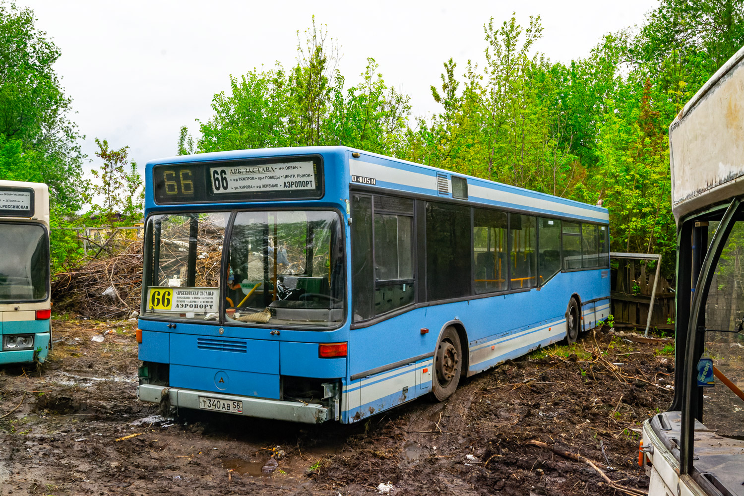 Penza, Mercedes-Benz O405N2 Nr. Т 340 АВ 58