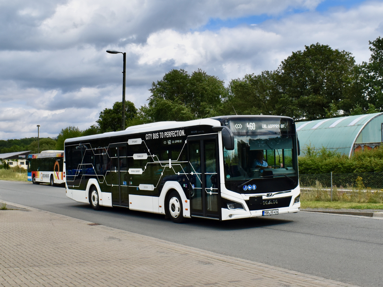 Sangerhausen, MAN 12C Lion's City NL330 EfficientHybrid # 414