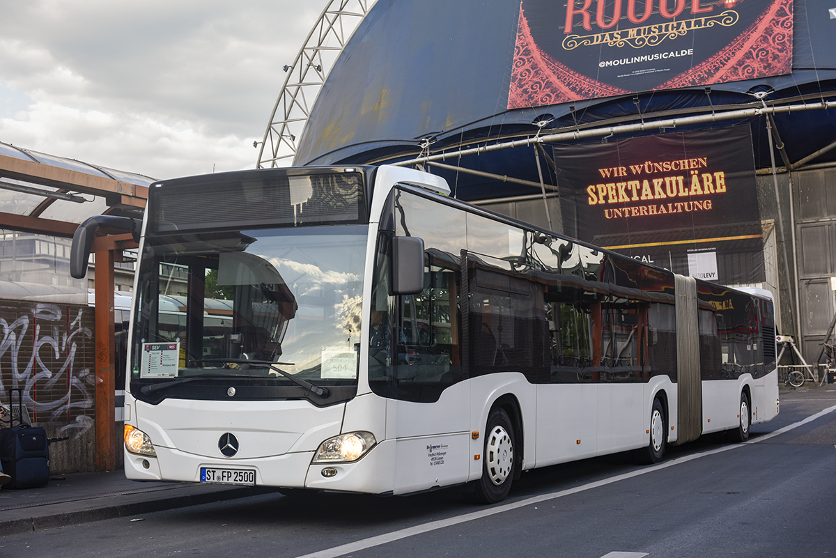 Steinfurt, Mercedes-Benz Citaro C2 G # ST-FP 2500; Cologne — Rail Replacement "Linke Rheinstrecke" 05/2025