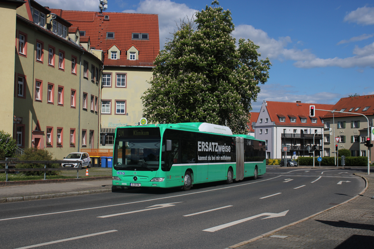 Zwickau, Mercedes-Benz O530 Citaro Facelift G CNG # 2056
