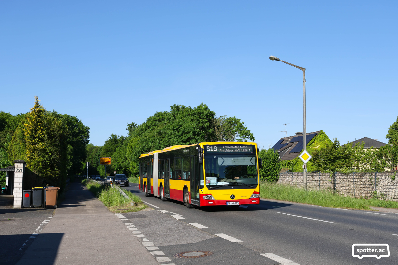 Aachen, Mercedes-Benz Conecto II G # AC-WO 405; Cologne — Rail Replacement "Linke Rheinstrecke" 05/2025
