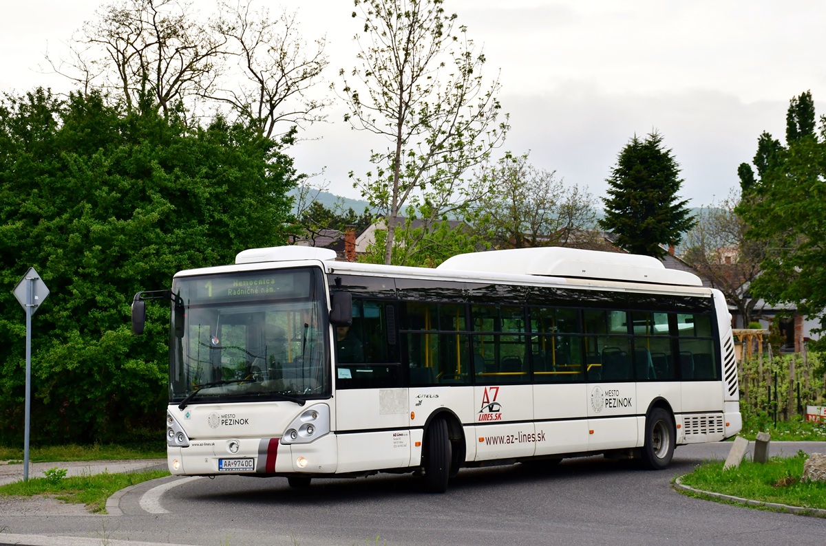 Nitra, Irisbus Citelis 12M CNG # AA-974OC
