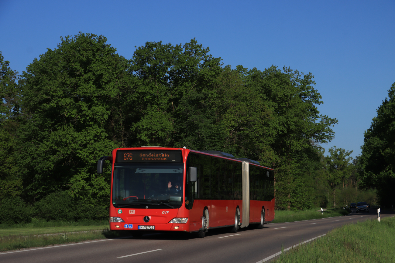 Nuremberg, Mercedes-Benz O530 Citaro Facelift G # N-YZ 719