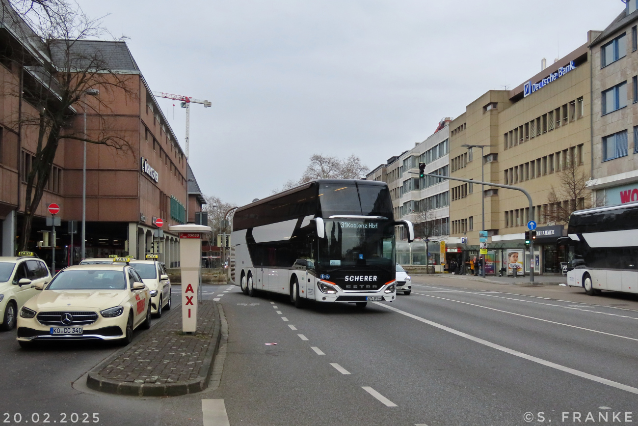 Simmern (Hunsrück), Setra S531DT # SIM-SR 867
