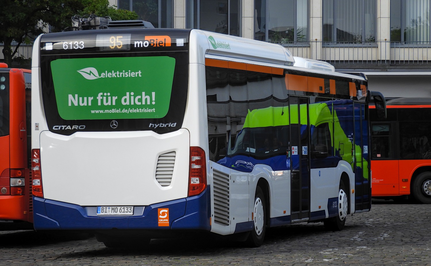 Bielefeld, Mercedes-Benz Citaro C2 LE Hybrid # 6133