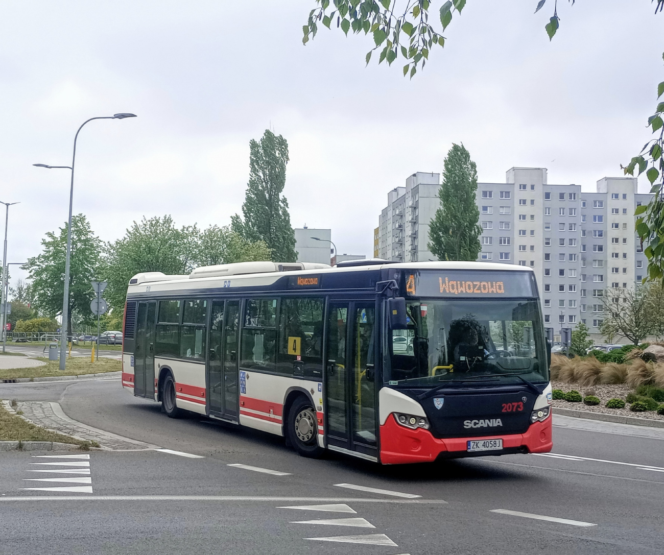 Koszalin, Scania Citywide LF # 2073