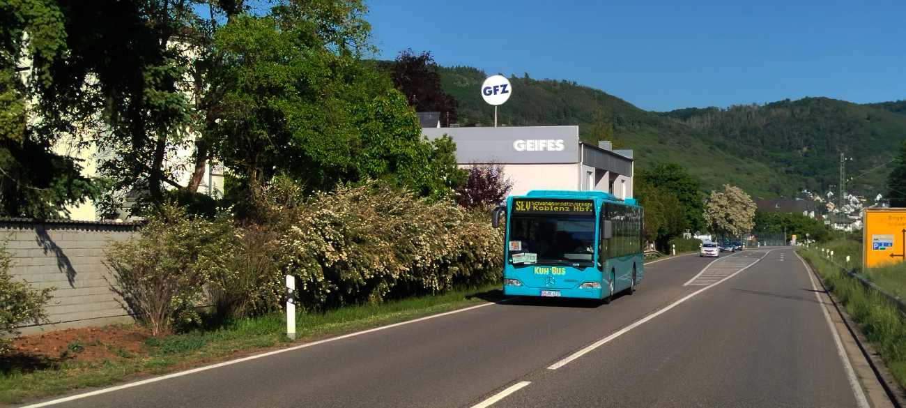 Gummersbach, Mercedes-Benz O530 Citaro # GM-RK 6217; Cologne — Rail Replacement "Linke Rheinstrecke" 05/2025