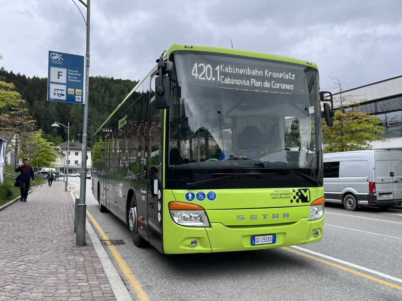 Bolzano, Setra S415LE business # 9107