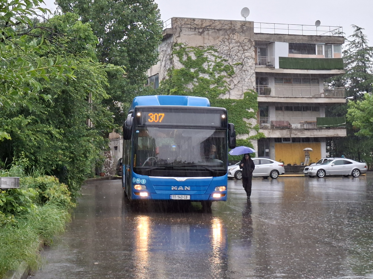 Tbilisi, MAN A21 Lion's City NL313 CNG # TT-140-CB