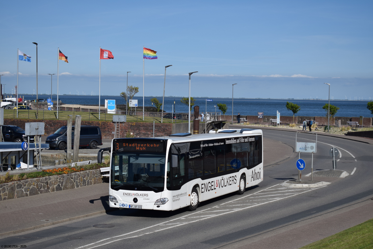 Nordfriesische Inseln, Mercedes-Benz Citaro C2 # 151
