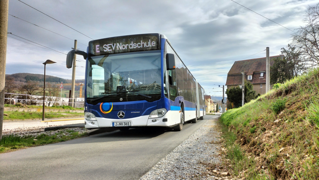 Jena, Mercedes-Benz Citaro C2 G # 361
