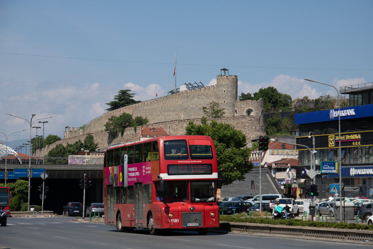 Skopje, Yutong ZK6116HGS City Master # 1181