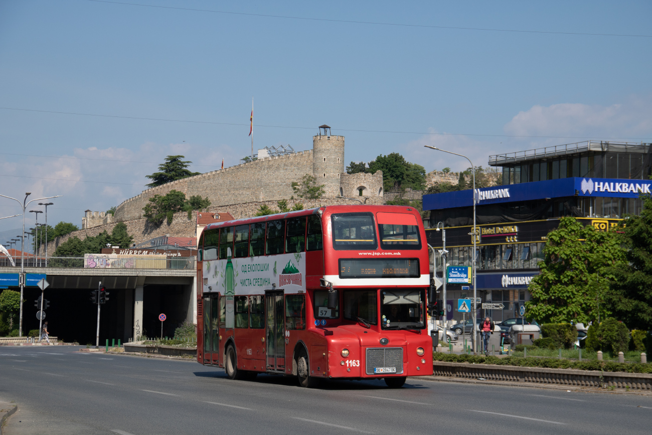 Skopje, Yutong ZK6116HGS City Master №: 1163