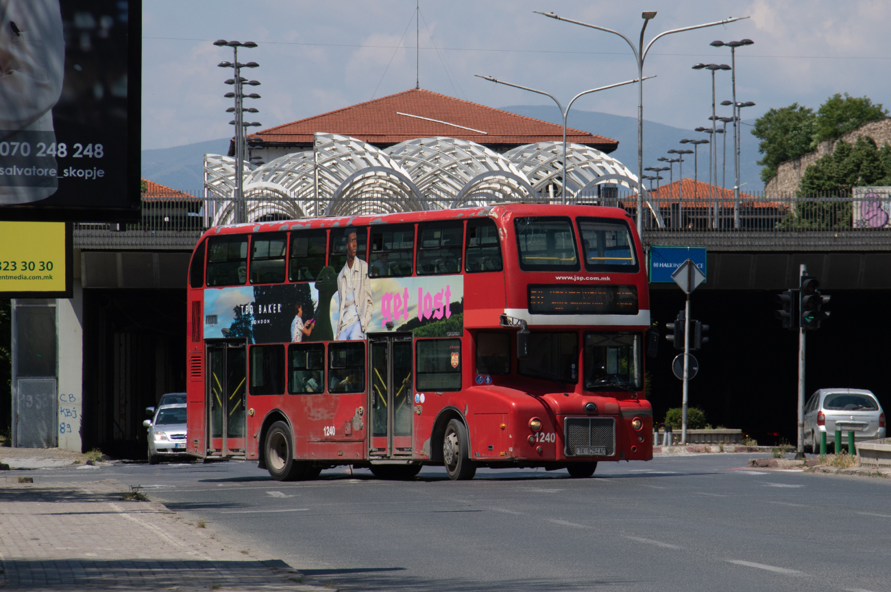 Skopje, Yutong ZK6116HGS City Master # 1240