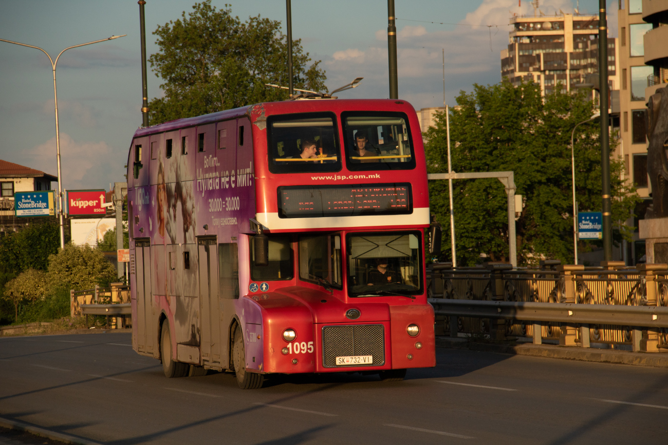 Skopje, Yutong ZK6116HGS City Master # 1095