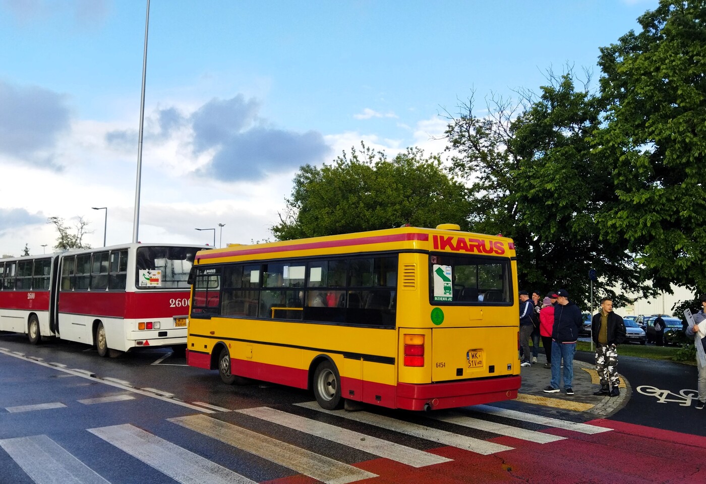 Warsaw, Ikarus 405.01 # 6454
