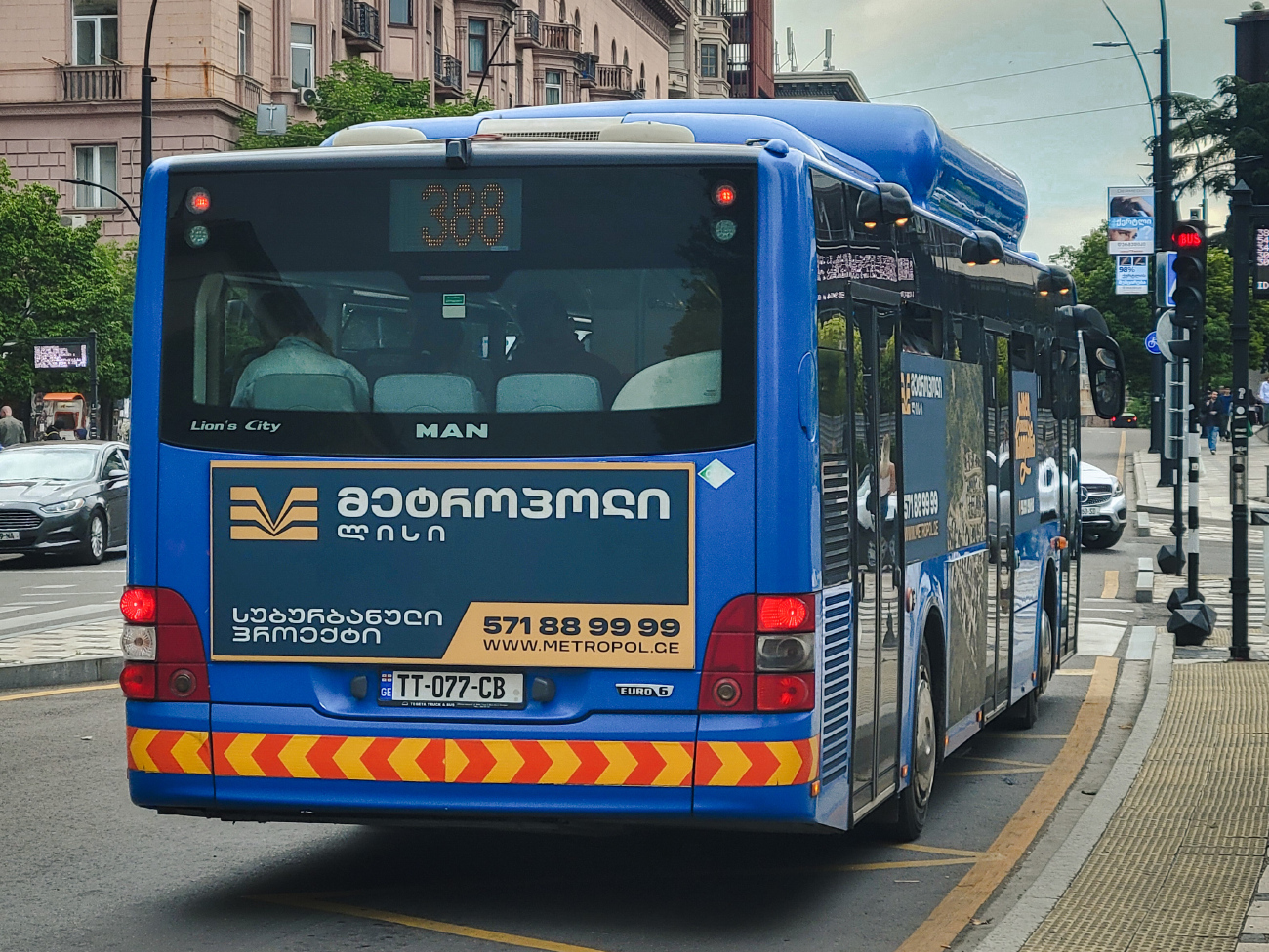 Tbilisi, MAN A21 Lion's City NL313 CNG # TT-077-CB