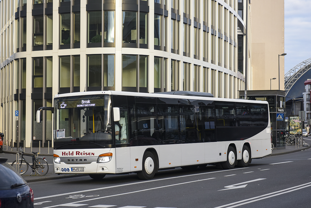 Hameln, Setra S418LE business # HM-RQ 132; Cologne — Rail Replacement "Linke Rheinstrecke" 05/2025