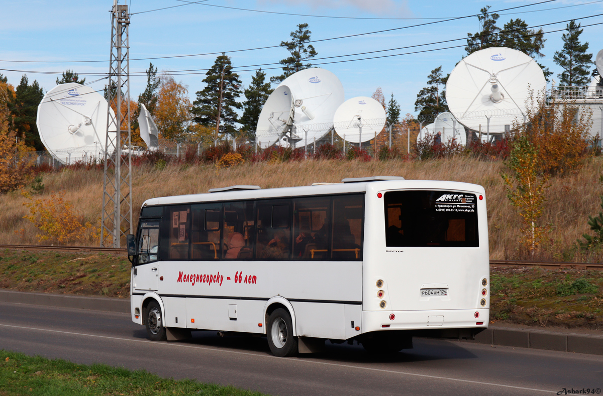 Zheleznogorsk (Krasnoyarskiy krai), PAZ-320414-05 "Vector" (3204ER, -EF) # Р 604 НМ 124