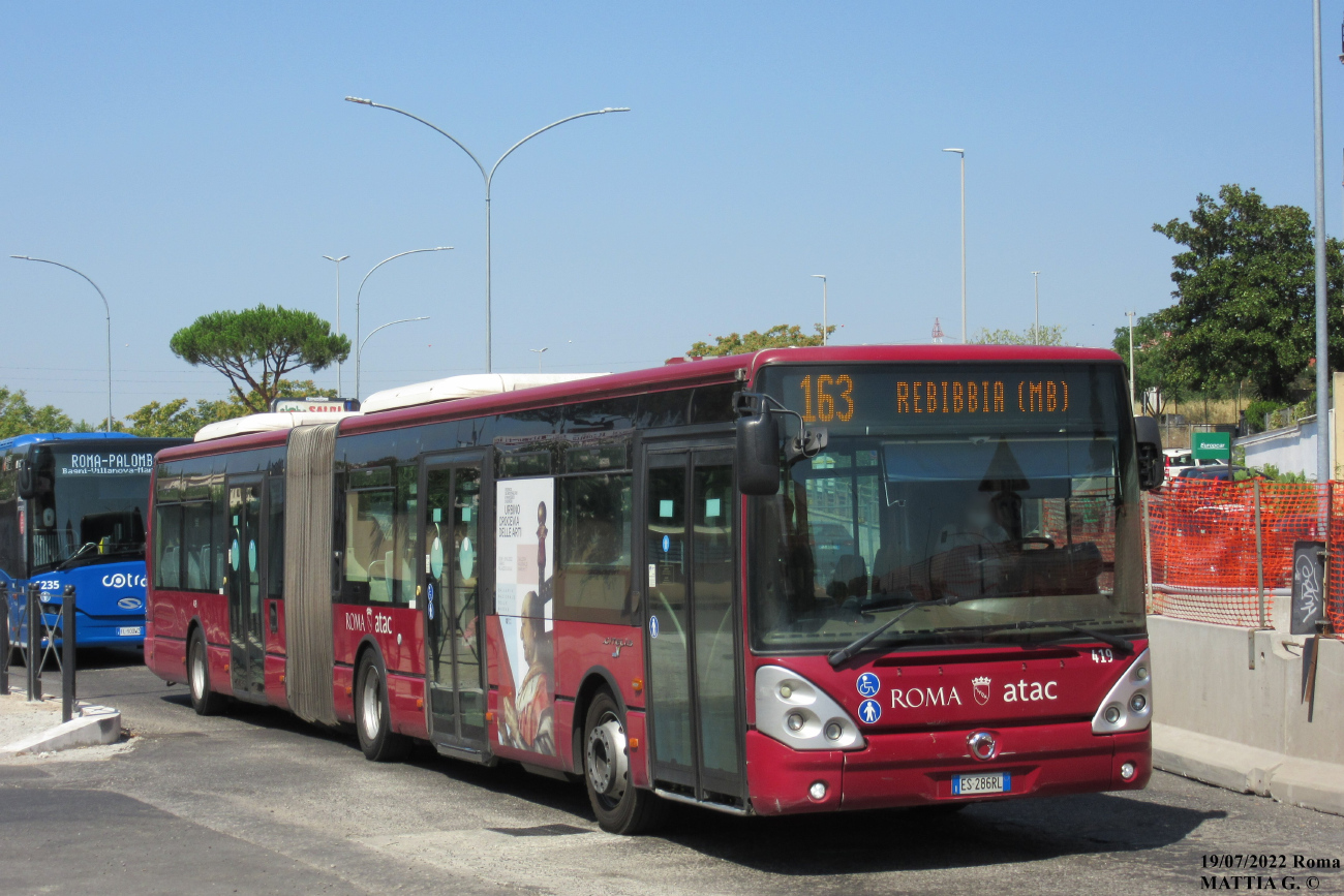 Rome, Irisbus Citelis 18M # 419