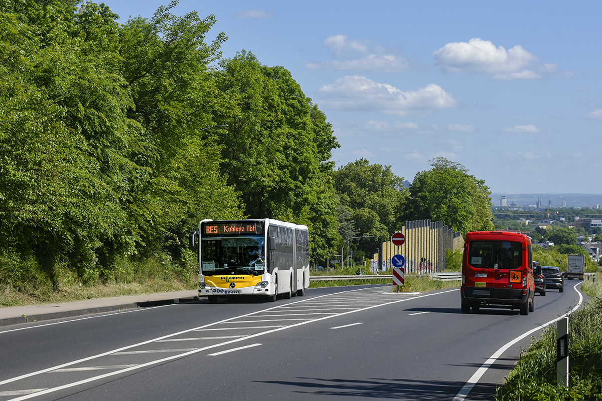 Steinfurt, Mercedes-Benz Citaro C2 G # ST-FP 49; Cologne — Rail Replacement "Linke Rheinstrecke" 05/2025
