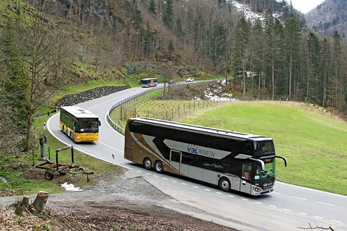 Lucerne, Setra S531DT # 808; Bellinzona, Volvo 8900LE 11.2M # 11344
