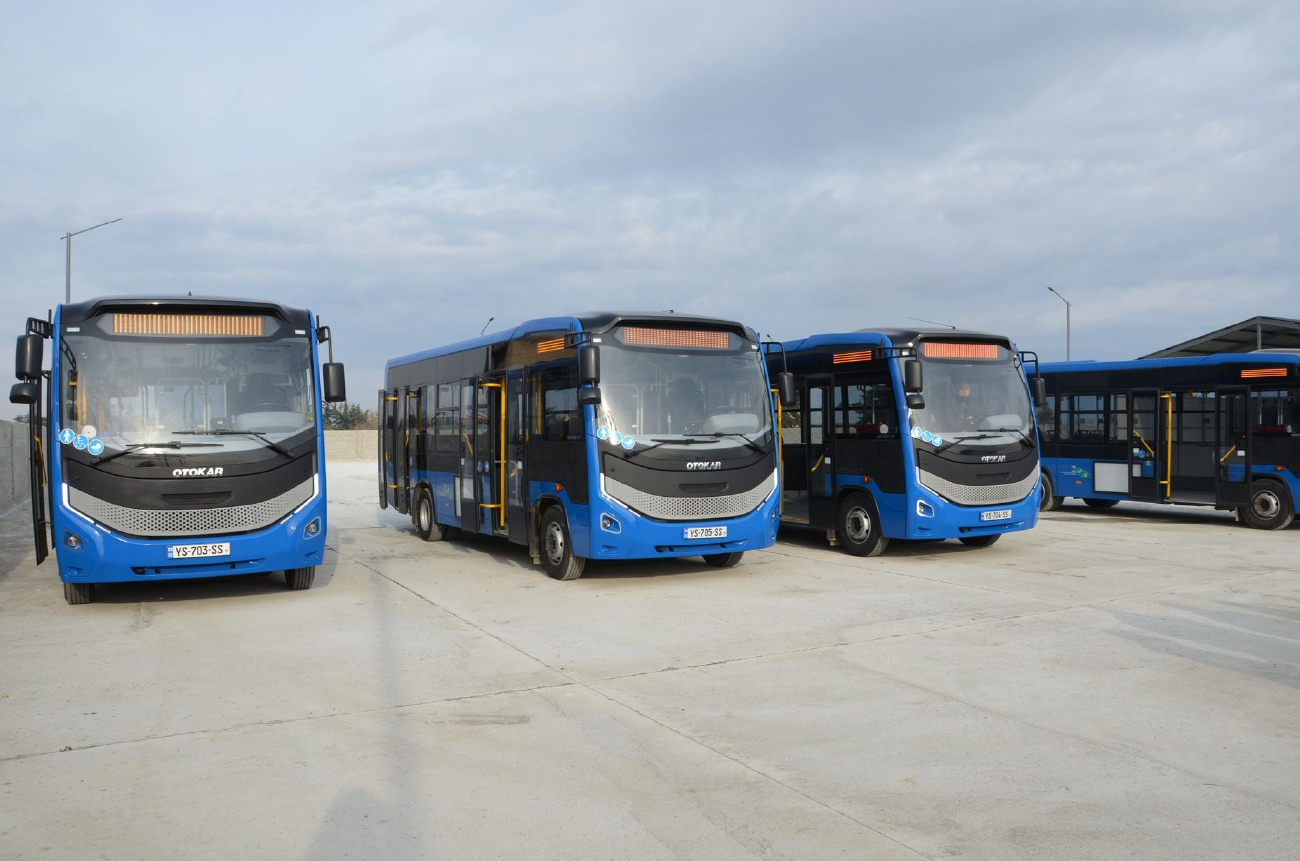 Telavi, Otokar Navigo LF # YS-703-SS; Telavi, Otokar Navigo LF # YS-705-SS; Telavi, Otokar Navigo LF # YS-704-SS; Telavi — Miscellaneous Photos