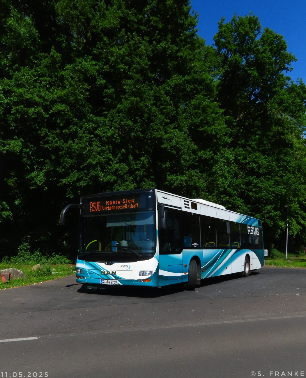Siegburg, MAN A37 Lion's City NL293 # 2769