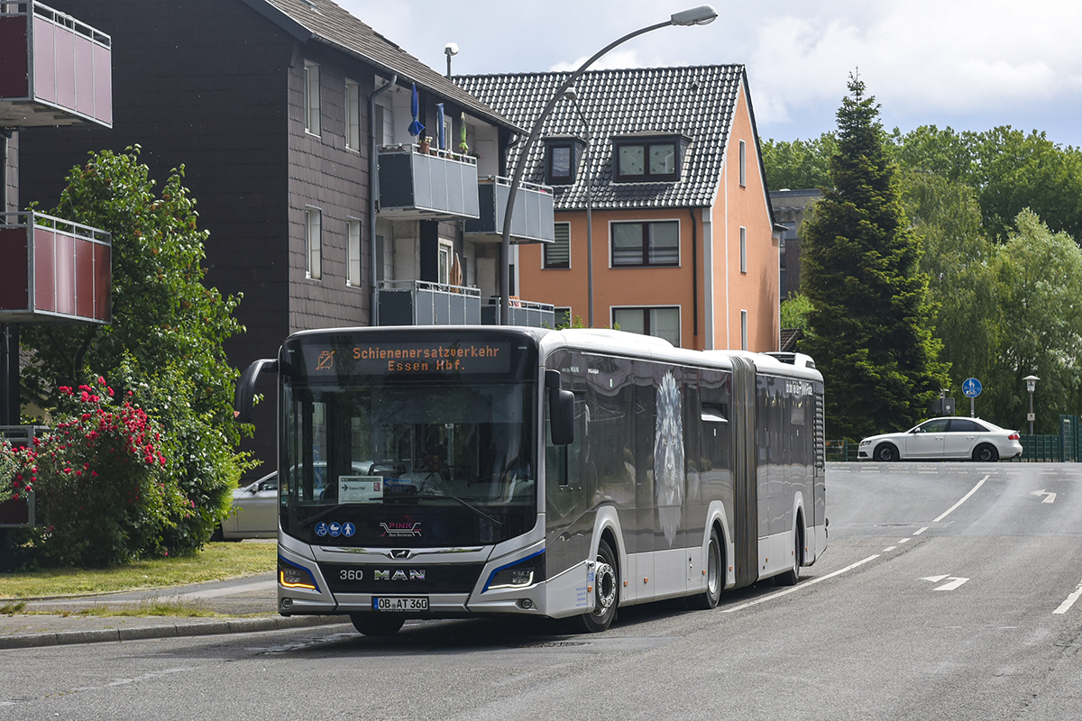 Oberhausen, MAN 18C Lion's City NG360 EfficientHybrid # 360