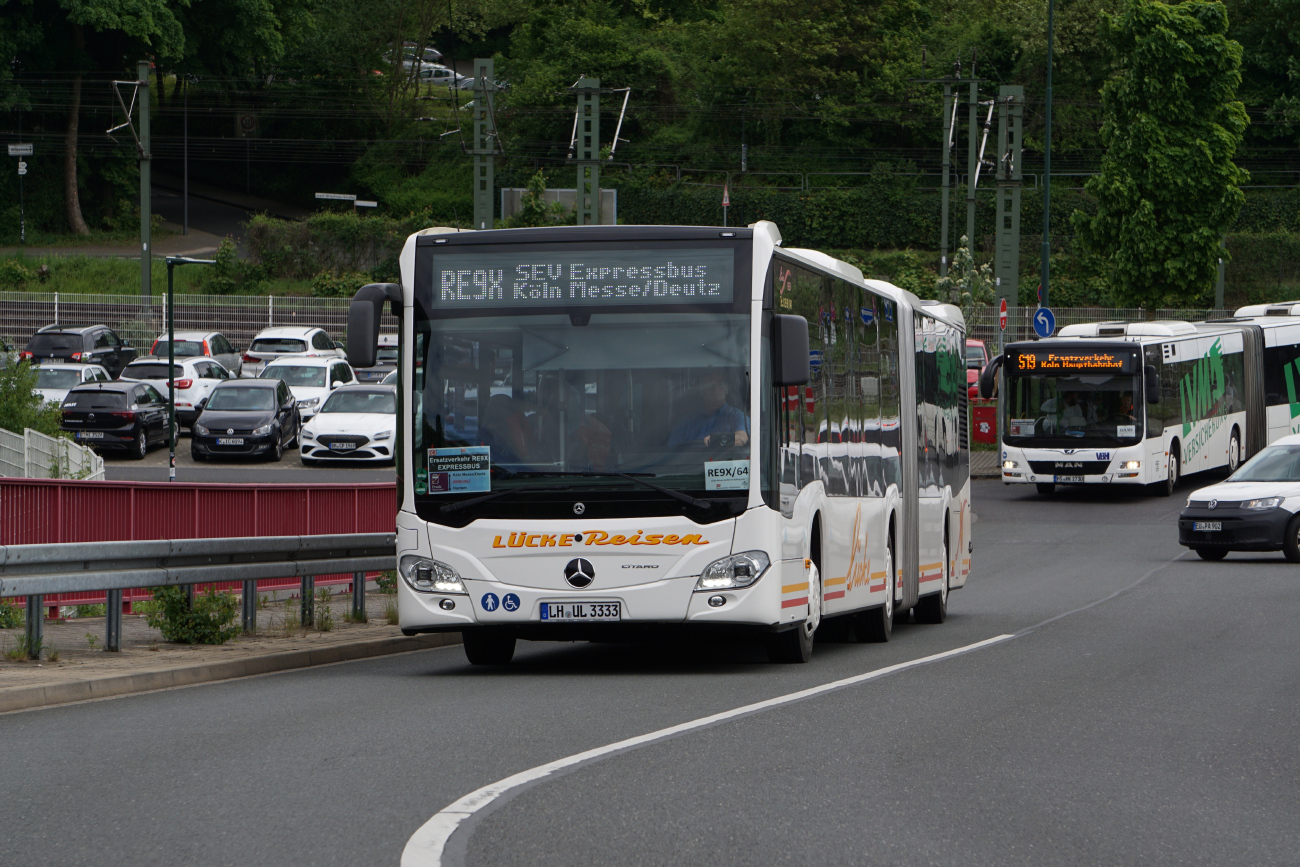 Coesfeld, Mercedes-Benz Citaro C2 GÜ # LH-UL 3333