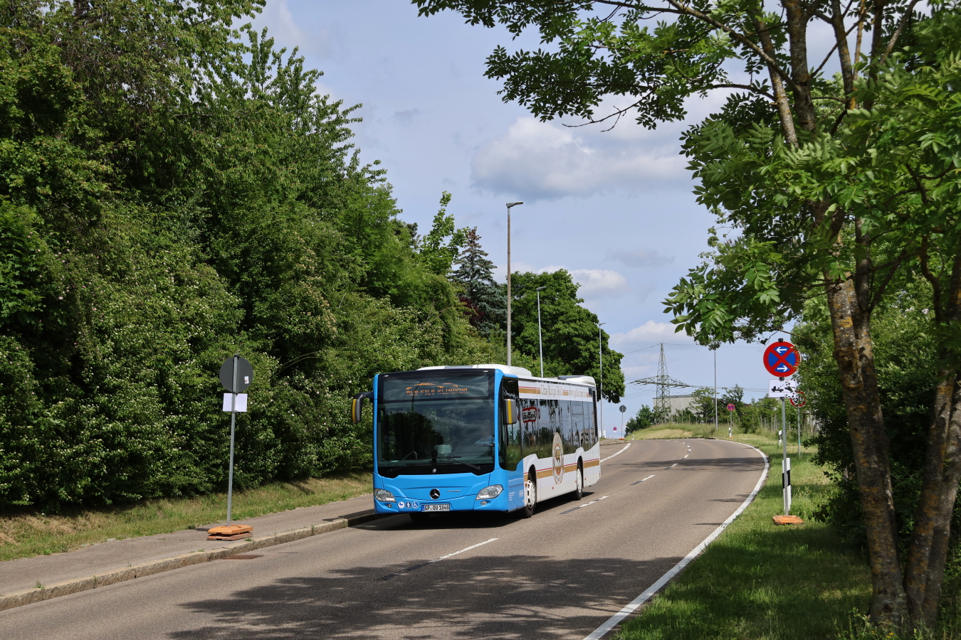 Göppingen, Mercedes-Benz Citaro C2 # 48; Göppingen — Tag der offenen Tür ALB FILS KLINIKUM — Shuttleverkehr (2025)