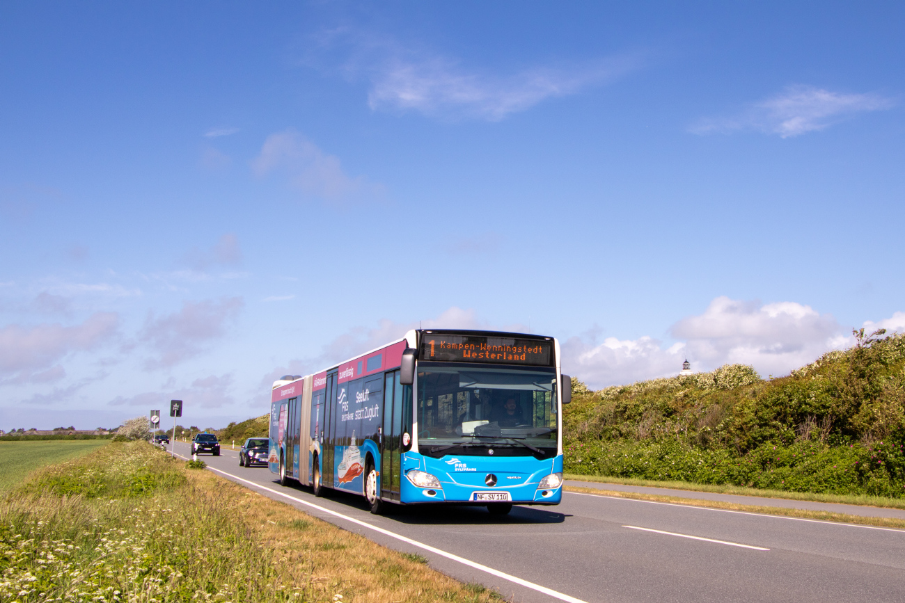 Nordfriesische Inseln, Mercedes-Benz Citaro C2 G No. NF-SV 110