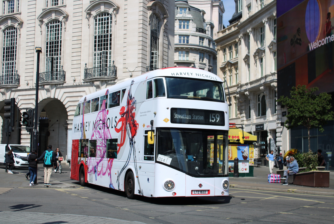 London, Wright New Bus for London # LT622