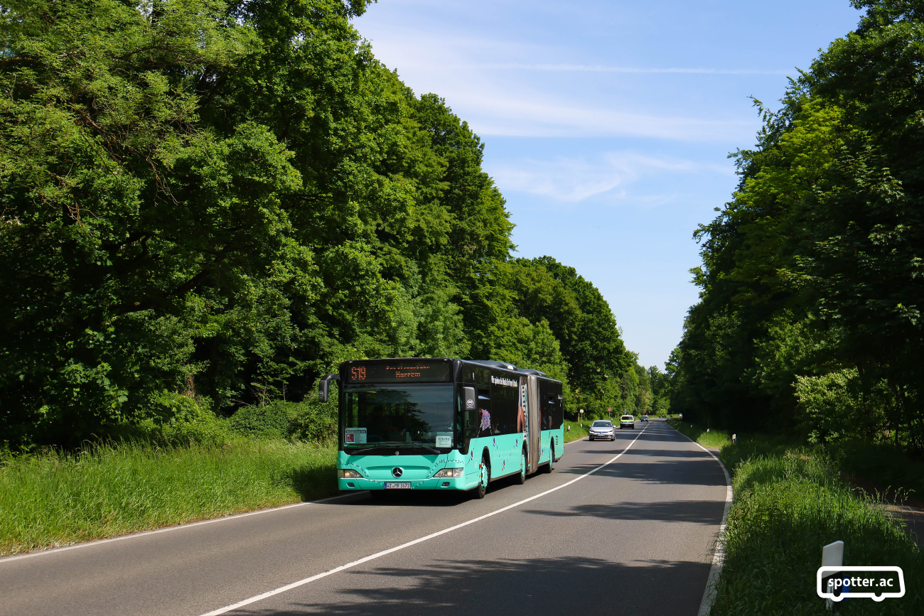 Frankfurt am Main, Mercedes-Benz O530 Citaro Facelift G # WZ-MR 3672; Cologne — Rail Replacement "Linke Rheinstrecke" 05/2025