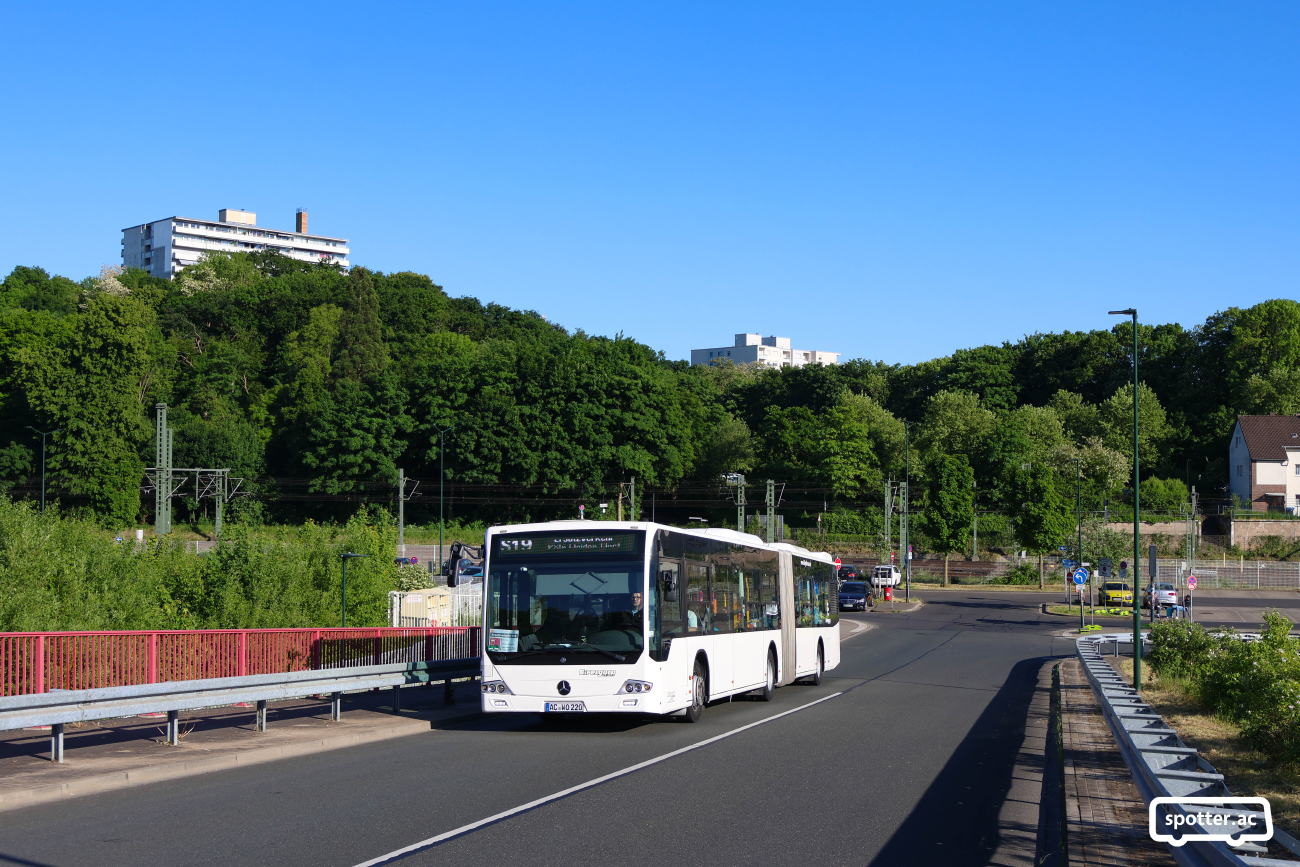 Aachen, Mercedes-Benz Conecto II G # AC-WO 220; Cologne — Rail Replacement "Linke Rheinstrecke" 05/2025