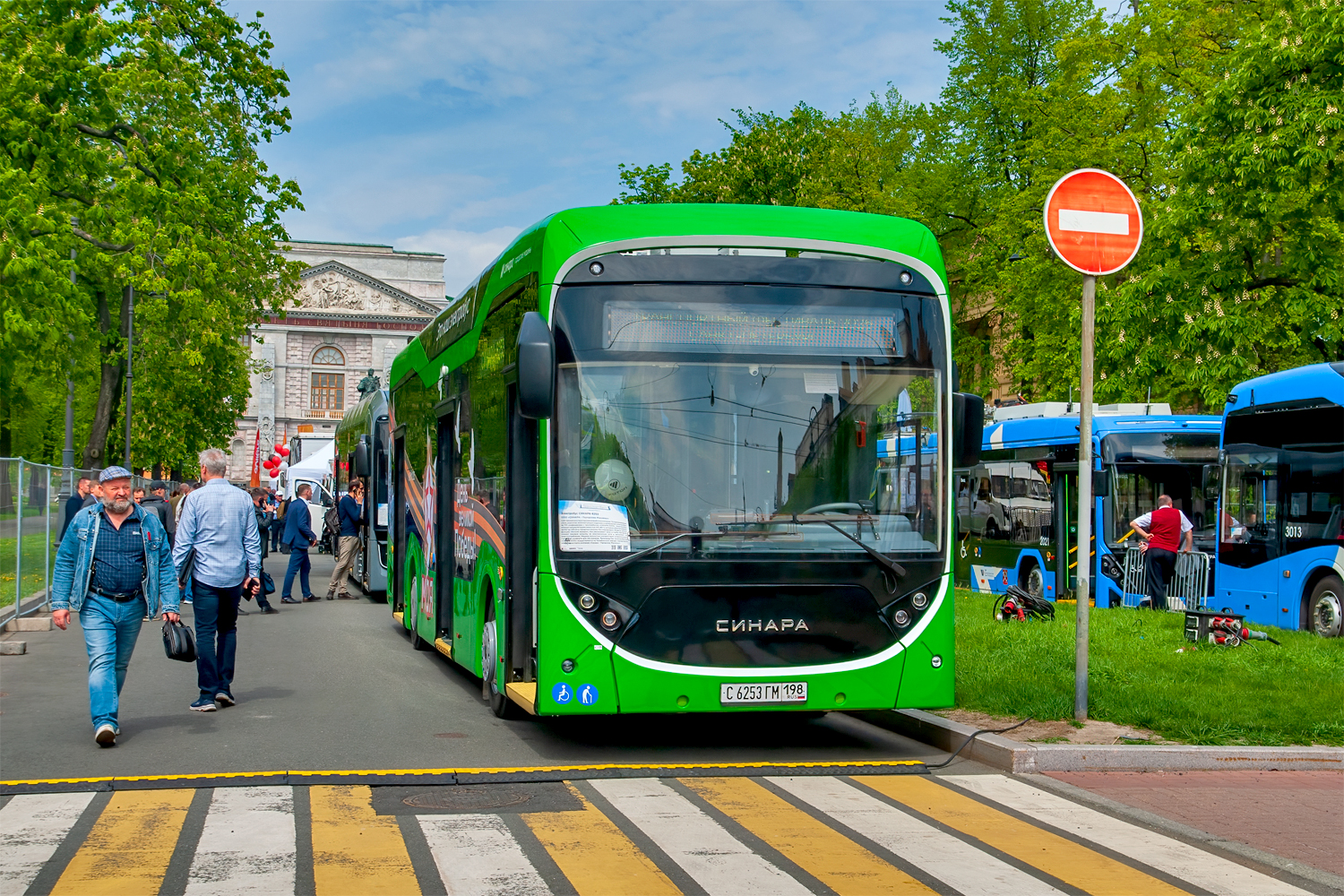 Chelyabinsk, Sinara-6253.00 # 6253.00; Saint Petersburg — VI International Transport Festival "SPbTransportFest-2025"