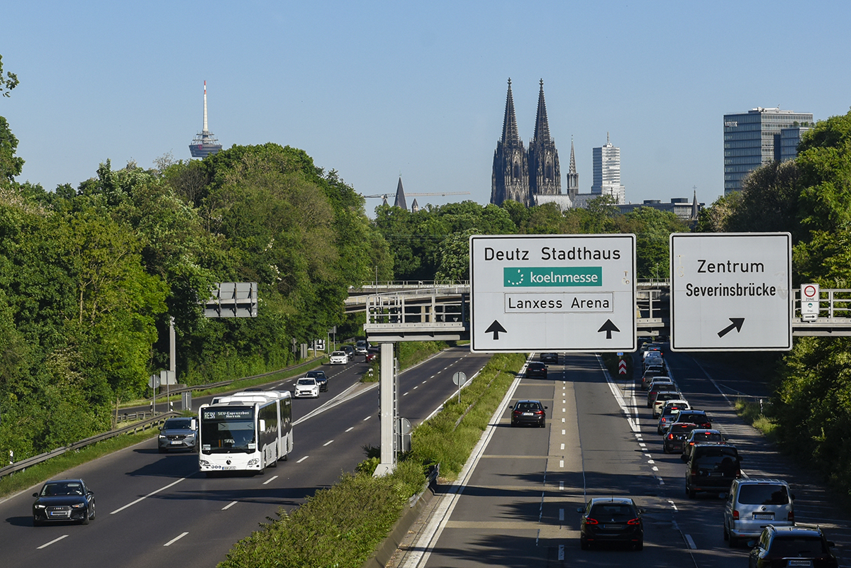 Borken, Mercedes-Benz Citaro C2 G # BOR-FI 1; Cologne — Rail Replacement "Linke Rheinstrecke" 05/2025