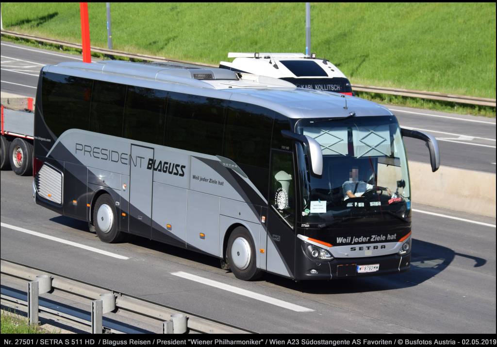 Vienna, Setra S511HD # 27501